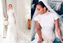 Estos son los 3 vestidos que usó Jennifer Lopez en su boda