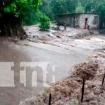 Fuertes lluvias en Boaco provocan desborde de ríos en varios municipios