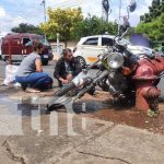 Bus que cubre la Ruta 116 provoca accidente en Managua