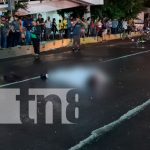 Oficial de la Policía Nacional muere en accidente de tránsito en Managua