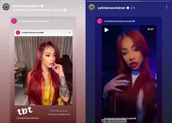 Yailin La Más Viral responde al nuevo color de cabello de Karol G