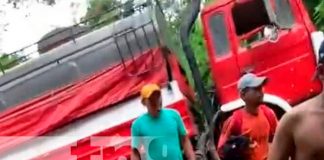 Con un pulmón perforado resultó jovén al explotar llanta de camión en Jinotega