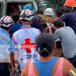 Sobrevivió de milagro tras caer de un alto puente en Chinandega