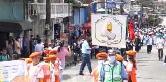 Realizan en Boaco primer desfile patrio