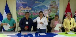 Nicaragua: MARENA realiza convenio para cuido de reservas naturales