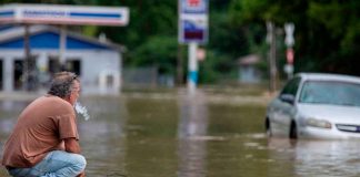 Lluvias e inundaciones amenazan a casi 10 millones de personas al suroeste de Estados Unidos