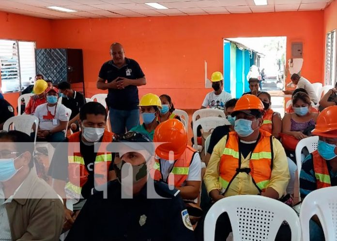 Brigadas de respuesta en Tipitapa reciben capacitación para emergencias