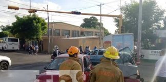 Accidente de tránsito en La Ceibita, Managua