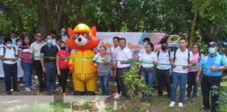 Inauguración de arboreto en San Lorenzo, Boaco