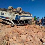 Accidente en Bolivia cobra la vida de una persona y otras 20 heridas