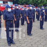 Preparación para nuevos aspirantes a bomberos en Nicaragua