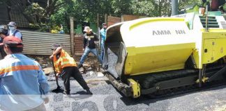 Nuevas calles y sistema de drenaje en el barrio Carlos Núñez, Managua