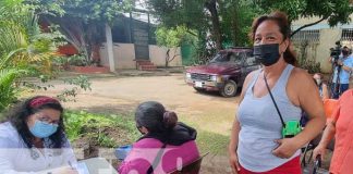 Feria de salud en el barrio Batahola Norte, Managua