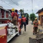 Incendio en una vivienda del barrio Hialeah, Managua