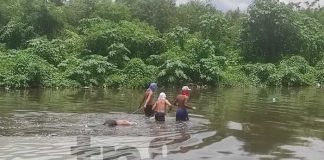 Hallazgo del cuerpo de un hombre en el Lago de Managua