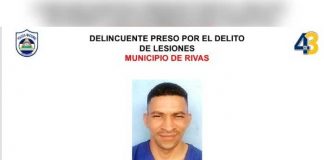 Captura de delincuentes en Rivas