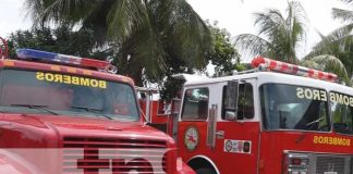 Inauguración de estación de bomberos en San Jorge, Rivas