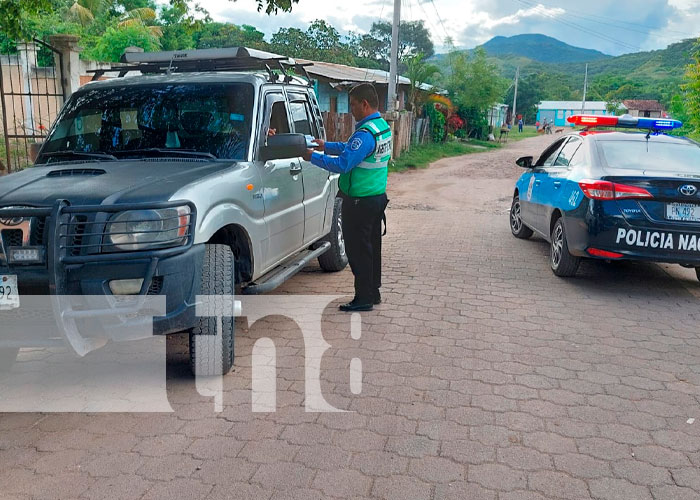 Policía Nacional garantiza mayor seguridad en barrios de la ciudad de Somoto