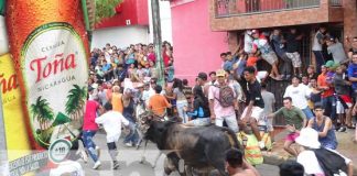 Toros, filarmónicos y mucha alegría por las calles de Masaya