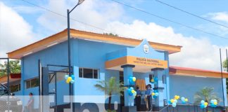 Inauguran estación policial en comunidad de las quebradas en Siuna