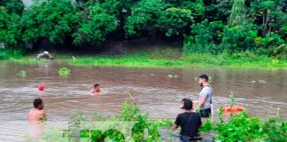 Joven se encuentra desaparecido tras intentar cruzar el Río Malacatoya