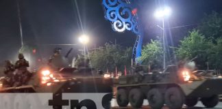 Ejército de Nicaragua preparado para el desfile militar