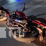 Accidente cobra la vida de un motociclista en la pista a Sábana Grande, Managua