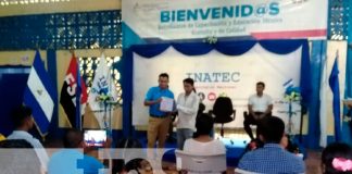 INATEC entrega certificados a protagonistas de Ometepe