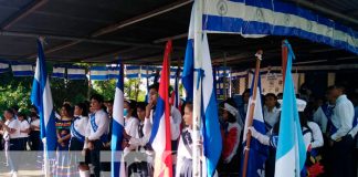 Alegre y colorido desfile patrio en Ometepe