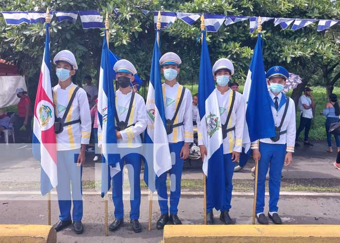 Antorcha de la Libertad llega con estudiantes de Managua