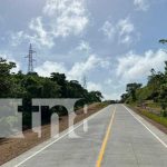Tramo de carretera entre Sahsa y Puerto Cabezas, Caribe Norte