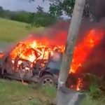 Pinolero muere carbonizado tras un brutal accidente en Costa Rica