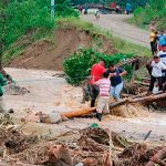 Seis muertos e inundaciones dejan torrenciales aguaceros en Honduras