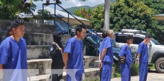 Captura de presuntos delincuentes en Nueva Segovia