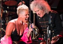 Pink y Queen unieron sus voces en último homenaje