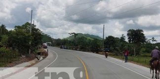 Inauguración de tramo carretero entre Sahsa y Puerto Cabezas