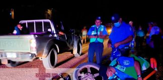 Motociclista y acompañante lesionados en accidente de tránsito en Somoto