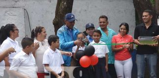 Cultivo de tilapias en colegios de Nandaime