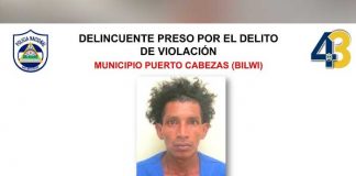 Captura de presuntos delincuentes en Bilwi, Caribe Norte