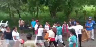 Tremenda “Riña” por un partido de beisbol en la Isla de Ometepe