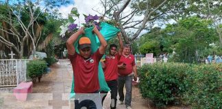 Jornadas de limpieza en el campo santo de Somoto previo al día de los difuntos