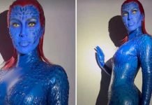 Kim Kardashian y el impresionante traje que utilizó para Halloween