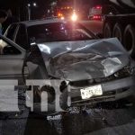 Fuerte accidente en la Carretera Nueva a León deja a dos personas lesionadas