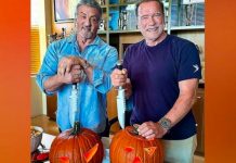 Stallone y Schwarzenegger sacan sus cuchillos para Halloween