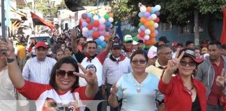 Matagalpa se desborda a celebrar el cierre de campaña