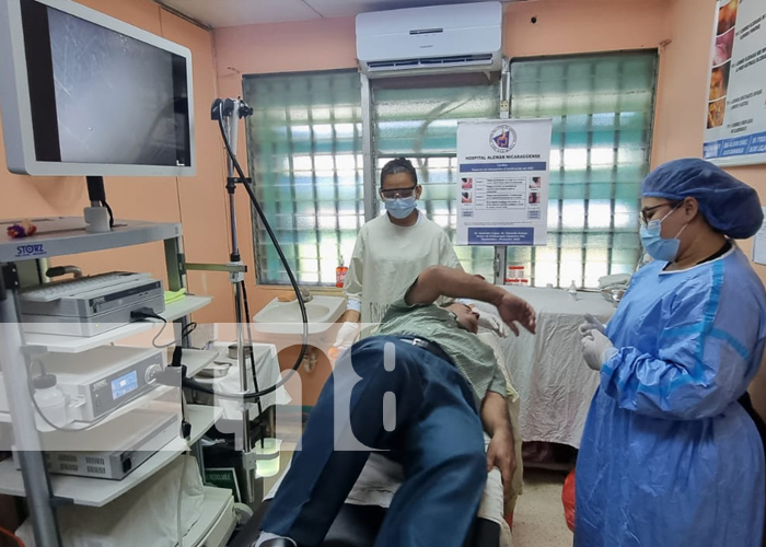 Más de 40 pacientes atendidos en jornada de endoscopia en Managua