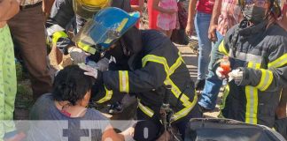 Tres personas lesionadas en accidente de tránsito en Juigalpa, Chontales