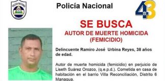 Se quitó la vida el brutal femicida que mató a una mujer en Managua