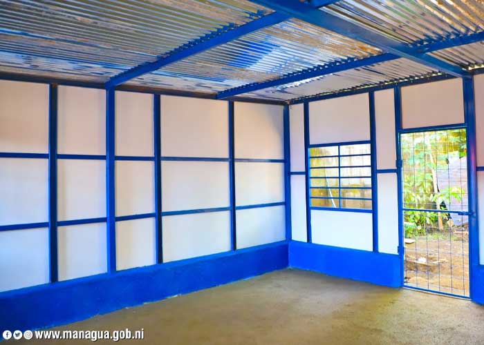 Nueva vivienda para una familia de Managua