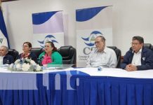 Firma de convenio entre el CNU y el CSE en Nicaragua